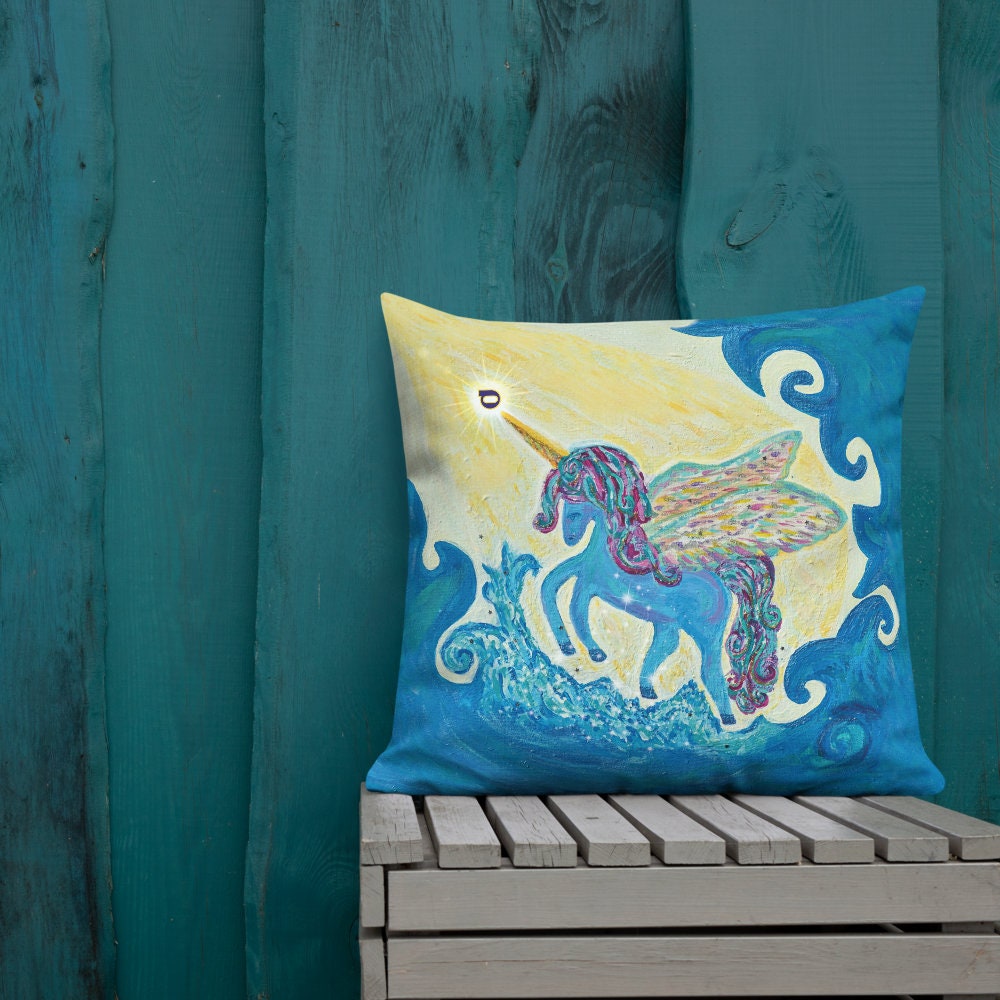 Unicorn Personalized Pillow