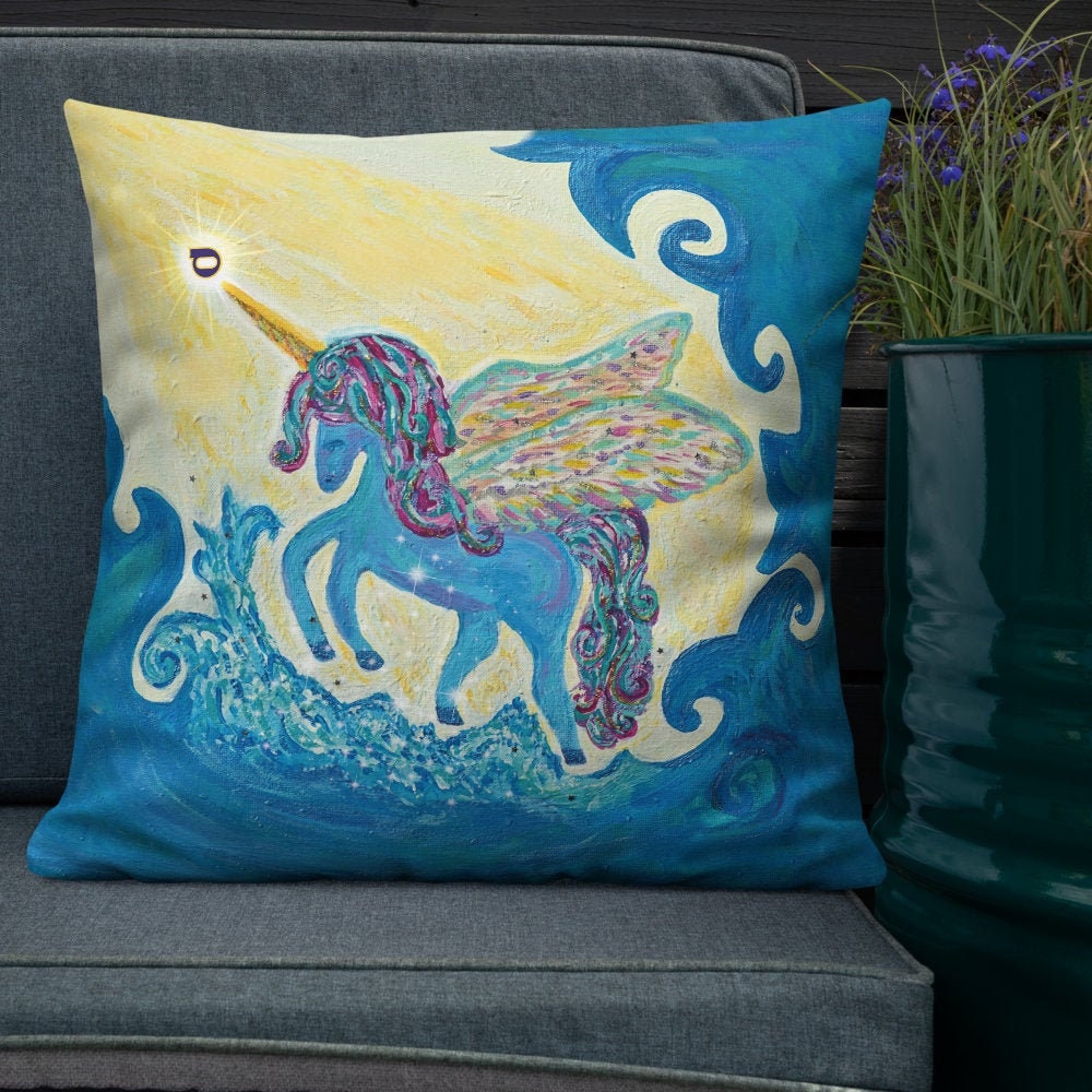 Unicorn Personalized Pillow